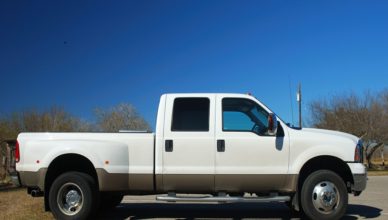 Big american pickup truck