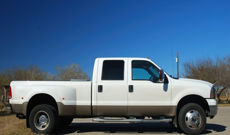 Big american pickup truck